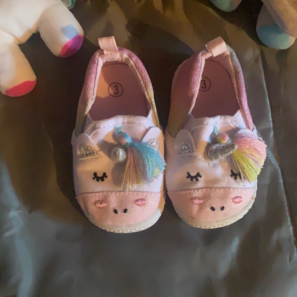 Baby Girls Unicorn Shoes
